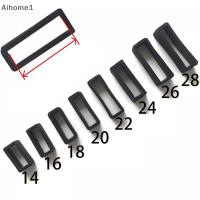 ราคา Aiho 7 ขนาดซิลิโคนสีดําสายนาฬิกายึด Hoop Loop ยางหัวเข็มขัดแหวน 14-26 มม.ผู้ถือ Retainer Watchbands อุปกรณ์เสริม n (43220900888)