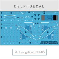 ราคา Delpi Decal (ดีคอลน้ำ) RG Evangelion Unit-06 (24856967370)