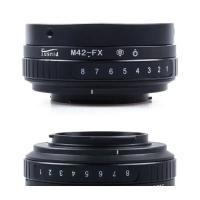 ราคา M42-FX Tilt Shift Adapter แหวนสําหรับ M42 เลนส์สําหรับ Fujifilm X FX X-T2 X-T1 XM1 XH1 XE2 XE1 360 (26387003978)