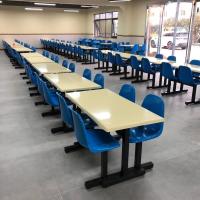 ราคา บริษัทโรงอาหารโต๊ะรับประทานอาหารเก้าอี้4คนทรงจําหน่วยพนักงานโรงอาหารโต๊ะรับประทานอาหารโรงเรียนนักเรียนร้านอาหารโต๊ะรับประทานอาหารเก้าอี้รวมกัน (42068986189)