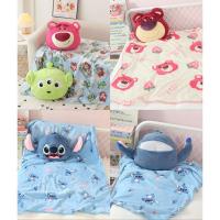 ราคา [พร้อมส่ง] หมอนผ้าห่มหัวตุ๊กตา น่ารักๆ ☺️☺️ (27470678690)