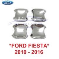 ราคา ถ้วยมือเปิด FORD FIESTA 2010 - 2016 ถาดรองมือเปิดประตู ฟอร์ด เฟียสต้า เบ้ารองมือเปิด กันรอยประตู สีชุบโครเมี่ยม เบ้ามือ (26822539433)