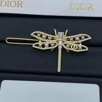 ราคา DIOR2519 Diamond-Studded New Style Letter Dragonfly Hairpin Hairpin All-Match (41269315758)