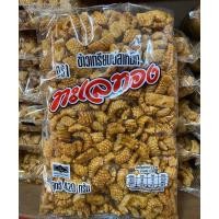 ราคา ขายดี!! พร้อมส่ง!! ข้าวเกรียบปลาหมึก ทะเลทอง รสหมึกเข้มข้น 420 กรัม (24579724131)