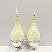 ราคา ฟรีค่าจัดส่ง l ราคาสินค้าเป็นคู่ | พานพุ่ม พานพุ่มเงินทอง พานพุ่มสักการะ พานพุ่มดอกไม้ พานพุ่มสีขาว (24000042797)