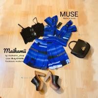 ราคา ชุดเซ็ทสีน้ำเงิน ป้ายmuse S (1973403276)