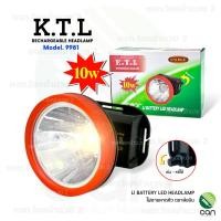 ราคา ไฟฉาย คาดหัว ตราล้อบิน K.T.L รุ่น 9981 10W ไฟคาดหัว (6634083024)