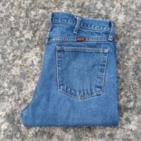 ราคา 86/34 กางเกงยีนส์มือสอง Rustler รุ่น 87619PW เอววัดจริง 34" ยาวทั้งตัว 37" ปลายขา 8" ผลิต Mexico (ผ้าเนื้อทราย) (41509202459)