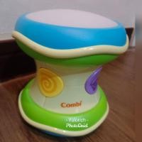 ราคา #มือ2#กลองชวนคลาน กลองของเล่น COMBI (13692086624)