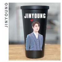 ราคา JD0. แก้วสกรีน UV รูปวาด : Jinyoung : Got7 : JinyoungGot7 : จินยอง : จินยองGot7 (19372092939)