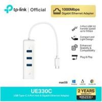 ราคา TP-Link ผลิตภัณฑ์ใหม่ USB Type-C 3-Port Hub & Gigabit Ethernet Adapter #Model : UE330C (27521808174)