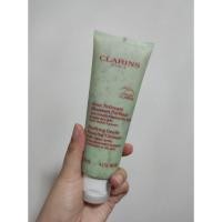 ราคา Clarins purifying gentle foaming cleanser with alpine herbs & Shea butter 125ml (มีประมาณ 85% - แม่ค้าแค่เปิดลองใช้) (25066020963)