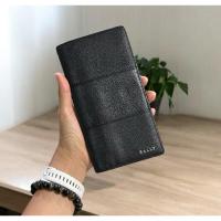 ราคา กระเป๋าสตางค์ BALLY LEATHER LONG WALLET แท้ (44101299574)