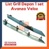 ราคา Avanza Veloz คิ้วกระจังหน้า Avanza Veloz คิ้วกระจังหน้า 1 ชุด (8522064089)