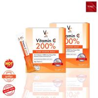 ราคา VC Vit c Vitamin C 200% Pure Power Shot High Vitamin C 3,000 mg. (14 ซอง x 2 กล่อง) (10431751813)