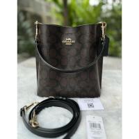 ราคา กระเป๋า coach bucket แท้ 8 นิ้ว like new มือสองใหม่มาก (22175991705)