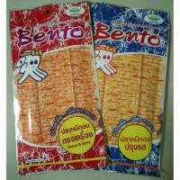 ราคา BENTO ปลาหมึกอบ 24 กรัม 5 ซอง (42946369)