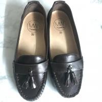 ราคา รองเท้าหนังแท้มือสอง Mywarisa size 35 (1618918090)