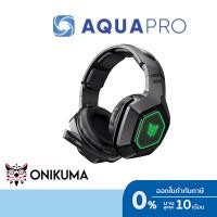 ราคา Onikuma K10 Gaming Wireless Headphone RGB (Black 2.4) Pro Gaming Headset หูฟังเกมมิ่ง หูฟังมีสาย หูฟังครอบหู By Aquapro (26405094203)