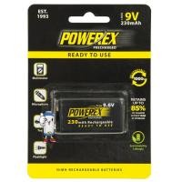 ราคา ถ่านชาร์จ 9V Powerex Precharge 9.6V 230mAh 1PK (1094586095)