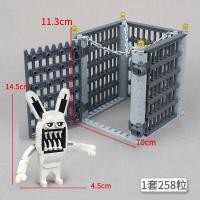 ราคา สวนสัตว์พิการ2ผู้ส่งสารดอกเบญจมาศปืนสวนสัตว์เกมสยองขวัญเข้ากันได้เลโก้อาคารบล็อกประกอบปริศนาสวนสัตว (26562277939)