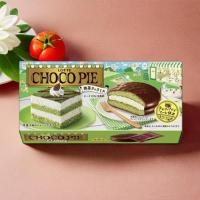ราคา Lotte Chocolate Pie รสมัทฉะทีรามิสุ ขนมเค้กสอดไส้ครีมชีส เคลือบช็อกโกแลต 188g (นำเข้าจากญี่ปุ่น) (42452056898)
