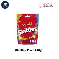ราคา Skittles Fruits สกิตเทิลส์ ลูกอมเคี้ยวหนึบ กลิ่นผลไม้ 136 กรัม(g.) (Made in UK) BBE: 10/2026 (17393397478)