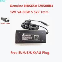 ราคา MASS POWER NBS65A ของแท้120500B3 12V 5A 60W 5.5x2.1 มม. อะแดปเตอร์ AC สําหรับเครื่องชาร์จแหล่งจ่ายไฟ (27084130459)