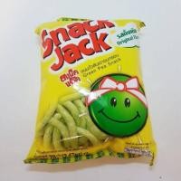 ราคา สแน็คแจ๊ค ขนมถั่วลันเตา อบกรอบ 70กรัม (Snack Jack Green Pea Snacks 70g)