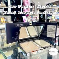 ราคา ใช้โค้ดลดสูงสุด 20%(ของแท้ 100% ) DIOR แป้งผสมรองพื้น Dior Forever Natural Velvet Compact Foundation (25313686273)