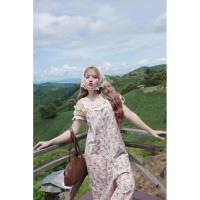 ราคา ชุดจั๊มหมีลายดอกเนื้อผ้าฝ้าย (41464535470)
