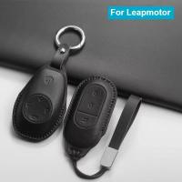 ราคา Car Key Case Cover Shell Fob for Leapmotor T03 S01 C11 for 2023-2025 Leapmotor C01 T03 S01 C11 Leap Motor PU Leather Key (27585440044)