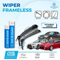 ราคา 1 ชุด Mitsubishi Lancer Evo 3/4/Evolution/Cedia Soft Frameless Car Wiper คู่ซ้ายขวา (42564764407)