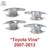 ราคา เบ้ารองมือเปิด Toyota Vios 2007 - 2013 ชุบโครเมี่ยม โตโยต้า วีออส เบ้ามือจับประตู เบ้ามือ ถ้วยรองมือเปิด ถาดรองมือเปิด (2771551476)