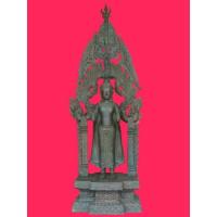 ราคา พระร่วงยืนในซุ้มเรือนแก้ว ปางห้ามสมุทร ศิลปะเขมร เนื้อสำริด (10819898511)