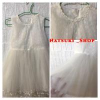 ราคา เสื้อผ้าเด็ก มือสอง ชุดราตรี สีขาว (19316395439)