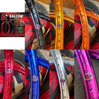ราคา วงล้อ falcon ขนาด 1.2และ1.4ขอบ 17 มีทุกสี 1คู่=2วง มี11สี เลือกสีได้ขายเป็นคู่ วงล้อขอบเรียบ (6831757019)
