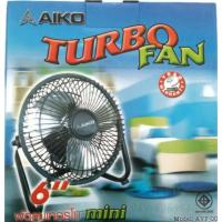 ราคา พัดลมตั้งโต๊ะ AIKO TURBO 6นิ้ว (สีดำ) (245830456)