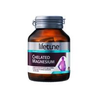 ราคา Lifetune ไลฟทูน คีเลต แมกนีเซียม 100 มก. 60 เม็ด Chelated Magnesium 100mg. (26488966863)
