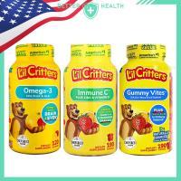 ราคา L'il Critters Immune,Omega-3,Multivitamin Gummy MADE IN USA (27174738903)