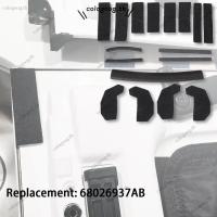 ราคา [goog.th] 17 ชิ้น Car Hardtop Headliner Roof Seal Kit เปลี่ยน 68026937AB Hardtop Headliner Roof Seal อะไหล่ทดแทนเข้ากันได้กับ Wrangler 2007-2017 (40856496547)