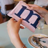 ราคา (พร้อมส่ง) color pouch - lemon skyblue , lavender melon กระเป๋า minmin1of1 ของแท้ (9267788887)