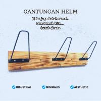 ราคา กันตุนแกน ที่แขวนหมวกกันน็อค ชั้นวางหมวกกันน็อค แบบติดผนัง (41864686113)
