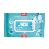 ราคา JABS MINERAL WIPES ( 45 SHEETS ) ทิชชู่เปียก สูตรน้ำแร่ธรรมชาติ (27774937033)