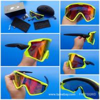 ราคา แว่นกันแดดสำหรับคนแนวๆ สีเหลืองสะท้อนแสง เลนส์ปรอทแดง (1026116803)