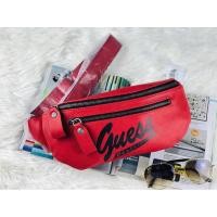 ราคา กระเป๋าคาดเอว GUESS Originals Logo Fanny Pack Black สินค้าจากชอป ของแท้ พร้อมส่ง (1937593585)