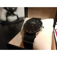 ราคา Daniel Wellington Classic Black Cornwall 36mm/40mm (341751306)