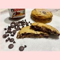 ราคา Cu_ki Solfcookie nutellaคุกกี้ช็อกโกแลตชิพนูเทลล่า(สั่งขั้นต่ำ3ชิ้น)อัดแน่นด้วยดาร์กช็อกชิพเล็กและนูเทลล่า (10616933722)