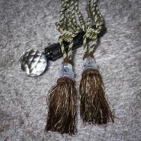 ราคา พู่รวบม่าน(คริสตัล) สายรวบผ้าม่านแบบพู่ (สี: น้ำตาล) (43769960946)