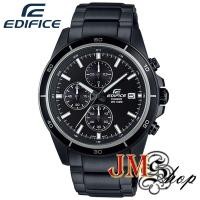 ราคา Casio Edifice นาฬิกาข้อมือสุภาพบุรุษ สายสเตนเลส รุ่น EFR-526BK-1A1VUDF - สีดำ (5846618858)